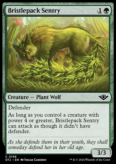 Bristlepack Sentry [Outlaws of Thunder Junction]