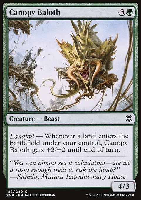Canopy Baloth [Zendikar Rising]