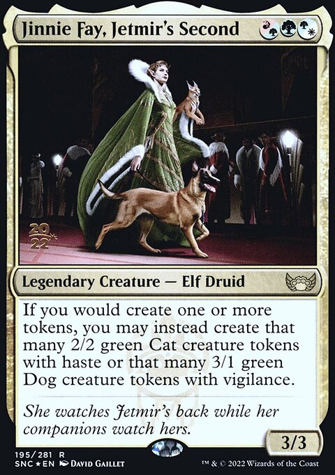 Jinnie Fay, Jetmir's Second [Streets of New Capenna Prerelease Promos]