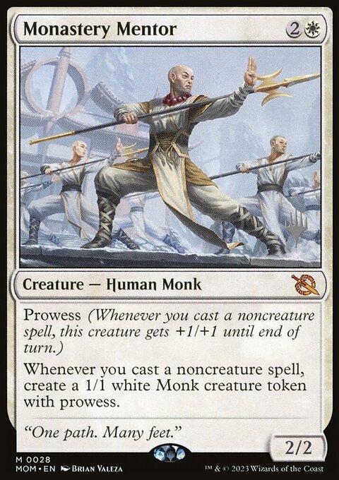 Monastery Mentor (Promo Pack) [March of the Machine Promos]