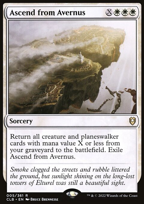 Ascend from Avernus [Commander Legends: Battle for Baldur's Gate]