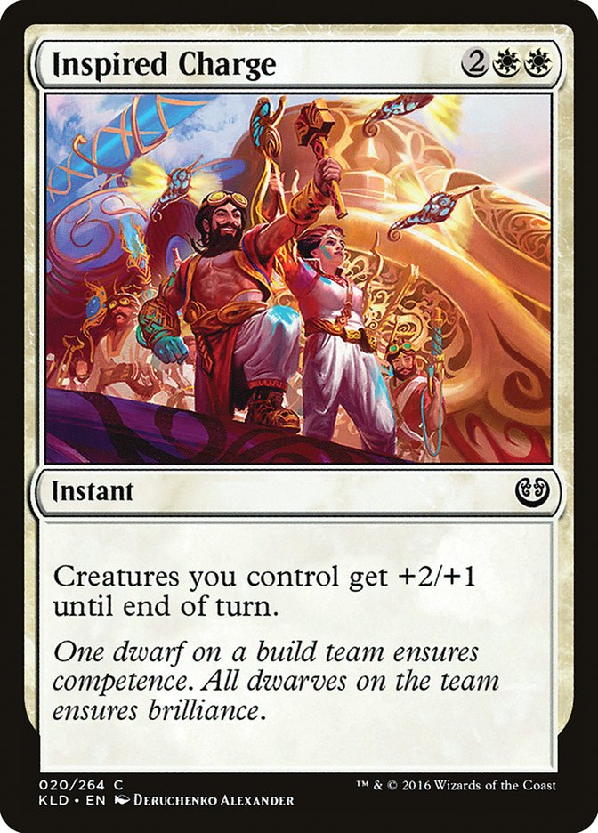 Inspired Charge [Kaladesh]