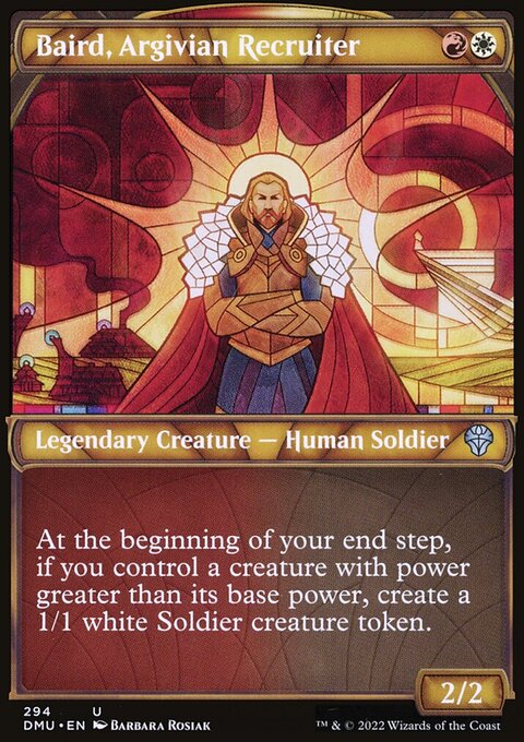 Baird, Argivian Recruiter (Showcase) [Dominaria United]