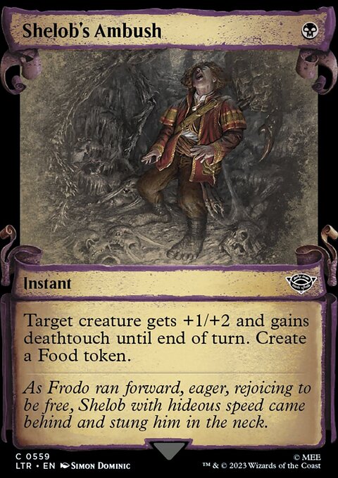 Shelob's Ambush [The Lord of the Rings: Tales of Middle-Earth Showcase Scrolls]