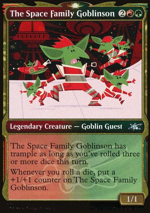 The Space Family Goblinson (Showcase) (Galaxy Foil) [Unfinity]