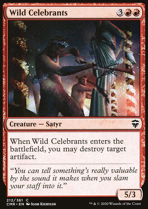 Wild Celebrants [Commander Legends]
