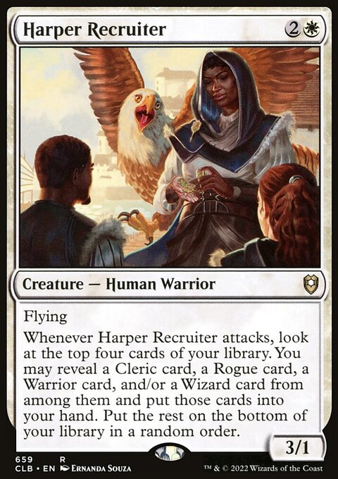Harper Recruiter [Commander Legends: Battle for Baldur's Gate]