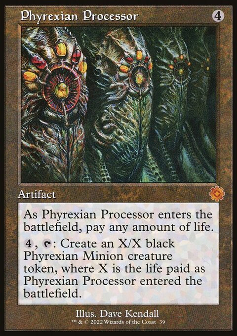 Phyrexian Processor (Retro) [The Brothers' War Retro Artifacts]