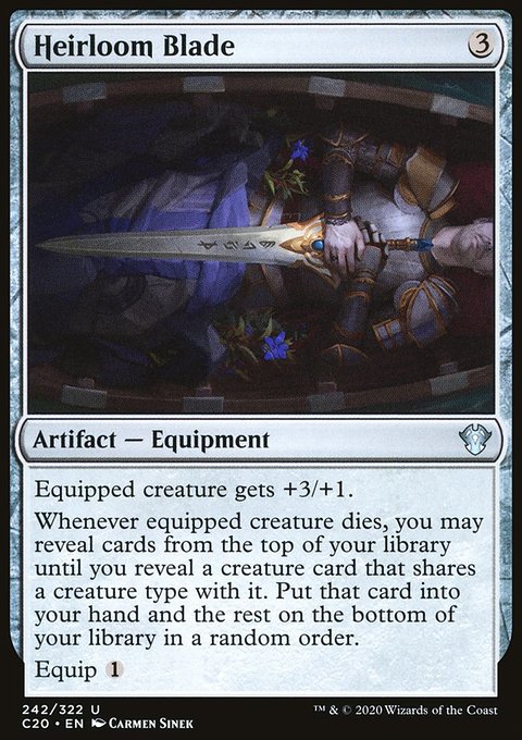 Heirloom Blade [Commander 2020]