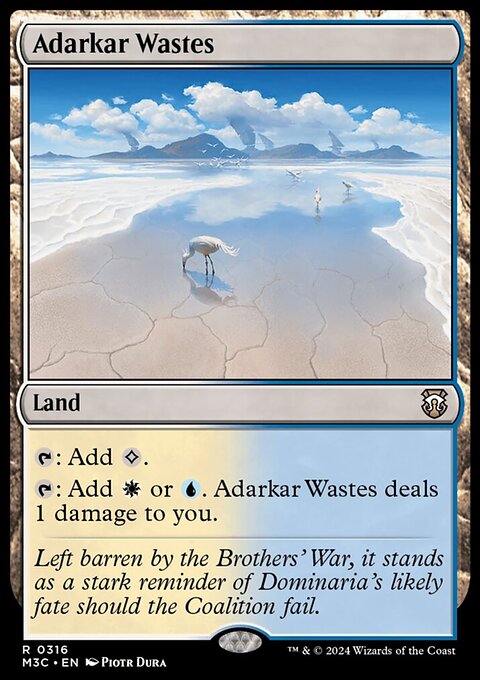 Adarkar Wastes [Modern Horizons 3 Commander]