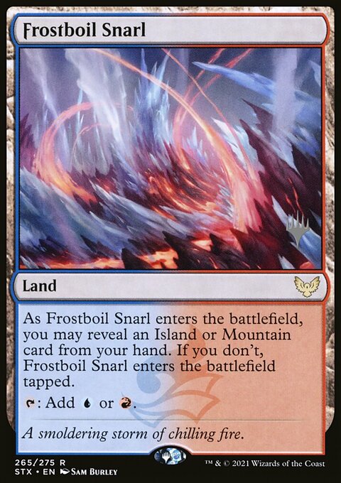 Frostboil Snarl (Promo Pack) [Strixhaven: School of Mages Promos]