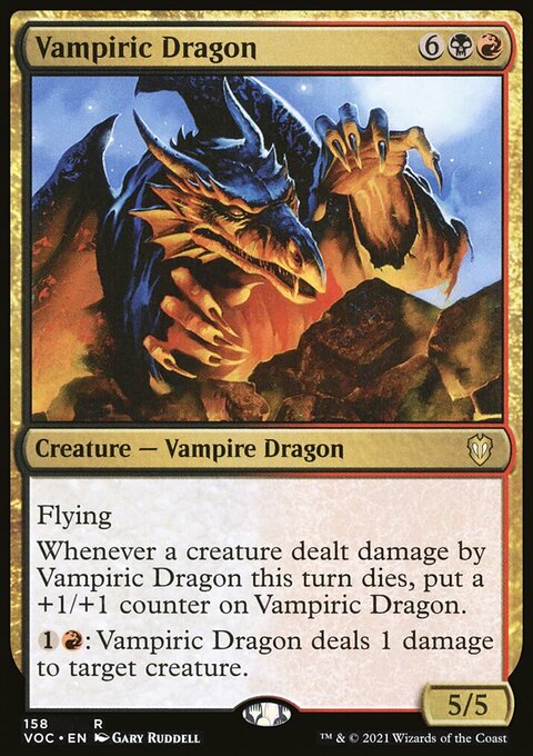 Vampiric Dragon [Innistrad: Crimson Vow Commander]