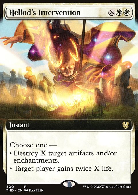 Heliod's Intervention (Extended Art) [Theros Beyond Death]