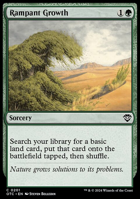 Rampant Growth [Outlaws of Thunder Junction Commander]