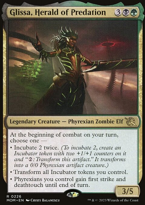 Glissa, Herald of Predation [March of the Machine]
