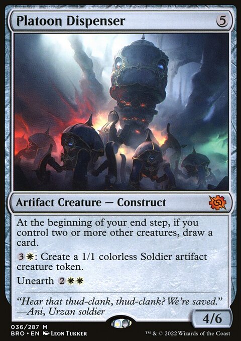 Platoon Dispenser [The Brothers' War]