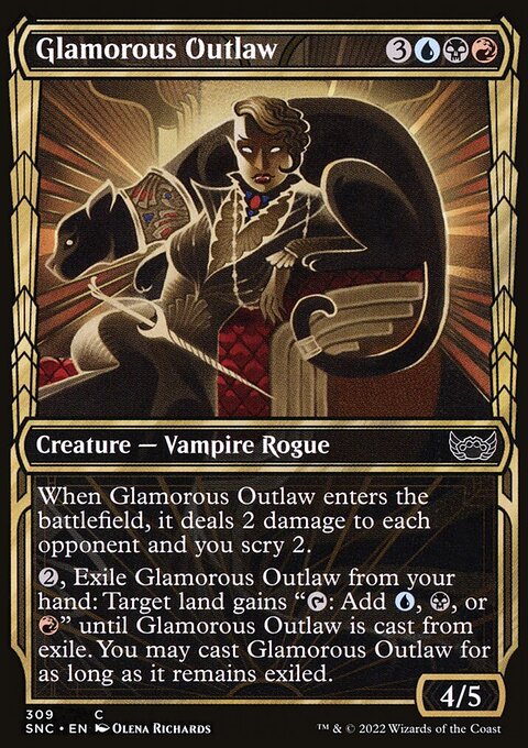 Glamorous Outlaw (Showcase Golden Age) [Streets of New Capenna]