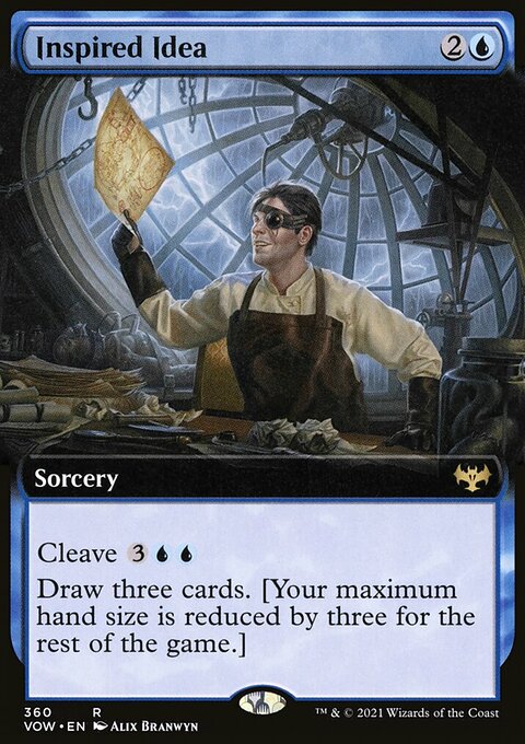 Inspired Idea (Extended Art) [Innistrad: Crimson Vow]