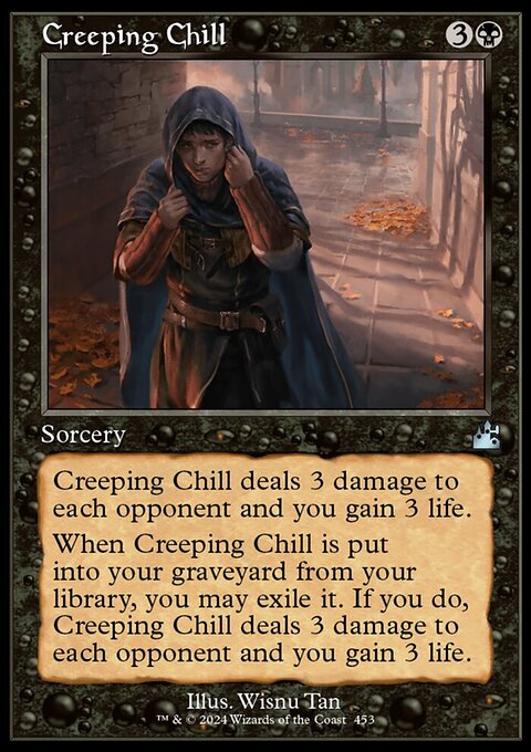 Creeping Chill (Retro Frame) [Ravnica Remastered]