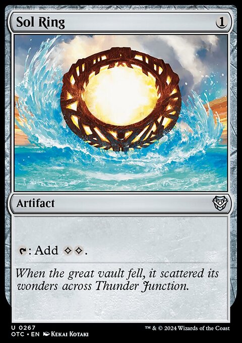 Sol Ring [Outlaws of Thunder Junction Commander]