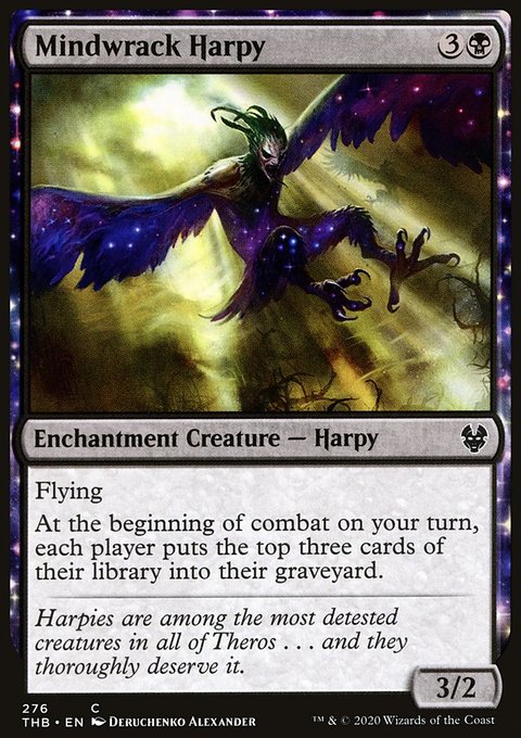 Mindwrack Harpy [Theros Beyond Death]
