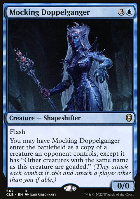 Mocking Doppelganger [Commander Legends: Battle for Baldur's Gate]