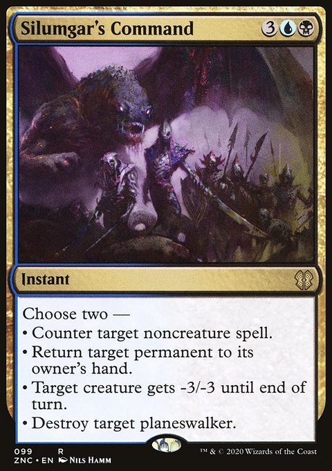 Silumgar's Command [Zendikar Rising Commander]