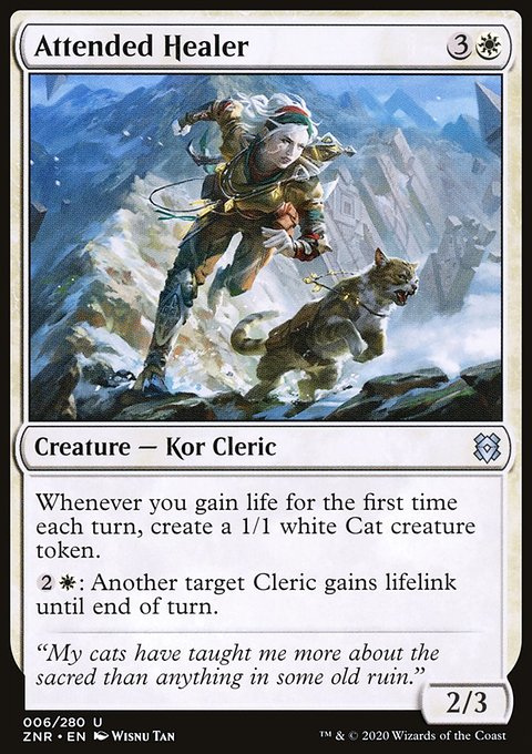 Attended Healer [Zendikar Rising]
