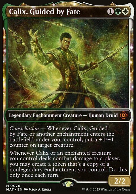 Calix, Guided by Fate (Showcase) [March of the Machine: The Aftermath]