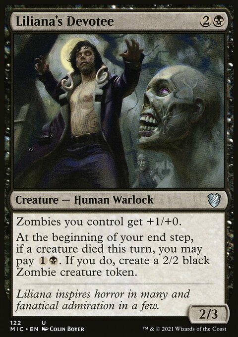 Liliana's Devotee [Innistrad: Midnight Hunt Commander]