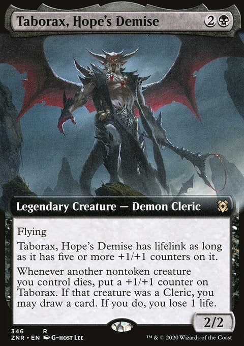 Taborax, Hope's Demise (Extended Art) [Zendikar Rising]