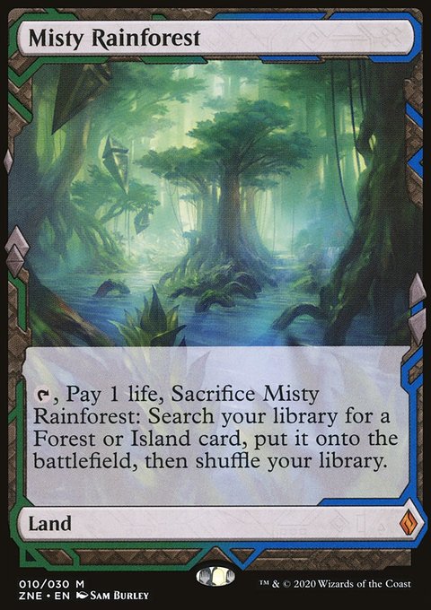 Misty Rainforest (Expeditions) [Zendikar Rising Expeditions]