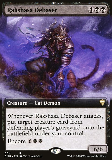 Rakshasa Debaser (Extended Art) [Commander Legends]