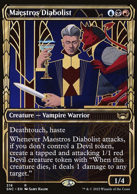 Maestros Diabolist (Showcase Golden Age) [Streets of New Capenna]