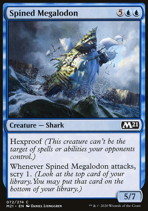 Spined Megalodon [Core Set 2021]