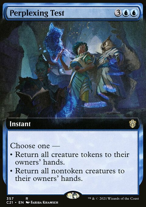 Perplexing Test (Extended Art) [Commander 2021]
