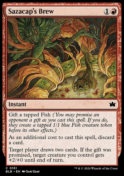 Sazacap's Brew [Bloomburrow]