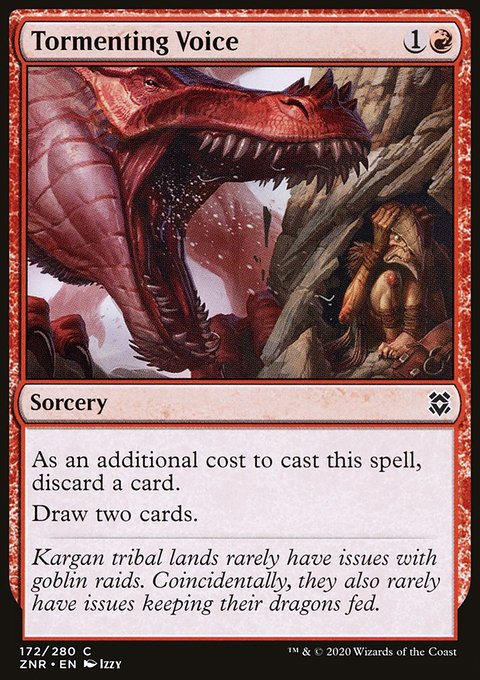 Tormenting Voice [Zendikar Rising]