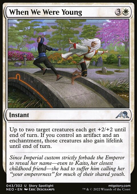 When We Were Young [Kamigawa: Neon Dynasty]