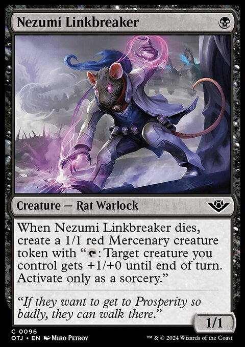 Nezumi Linkbreaker [Outlaws of Thunder Junction]