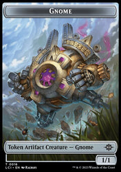 Gnome // Merfolk Double-Sided Token [The Lost Caverns of Ixalan Tokens]