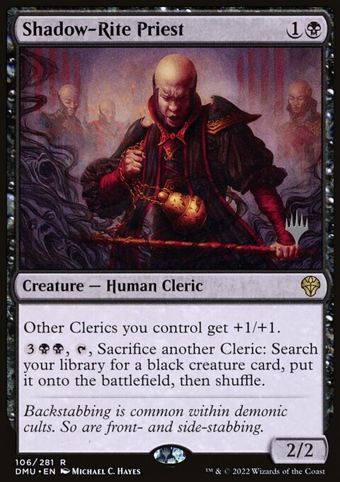 Shadow-Rite Priest (Promo Pack) [Dominaria United Promos]