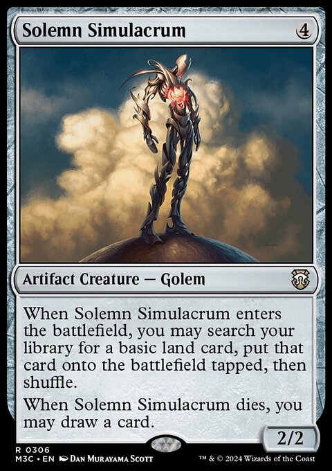 Solemn Simulacrum [Modern Horizons 3 Commander]