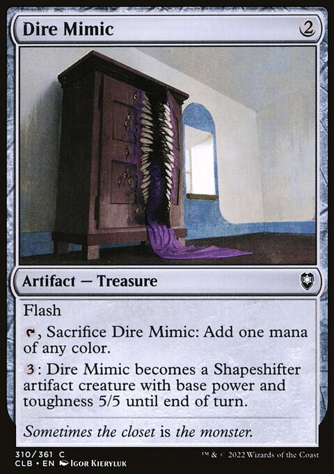 Dire Mimic [Commander Legends: Battle for Baldur's Gate]