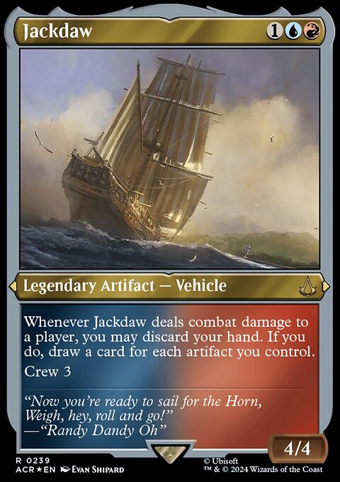 Jackdaw (Foil Etched) [Assassin's Creed]