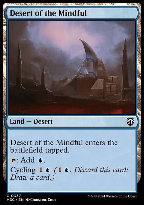 Desert of the Mindful [Modern Horizons 3 Commander]