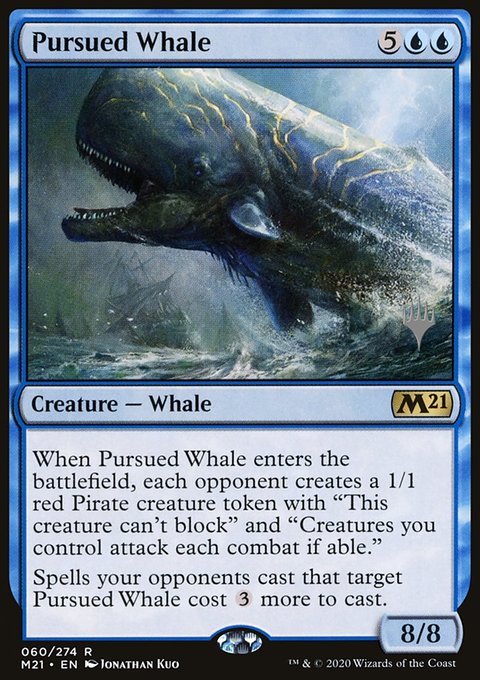 Pursued Whale (Promo Pack) [Core Set 2021 Promos]