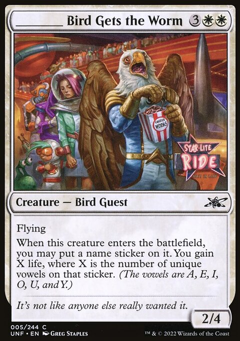 _____ Bird Gets the Worm [Unfinity]