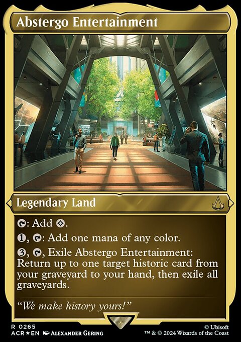 Abstergo Entertainment (Foil Etched) [Assassin's Creed]