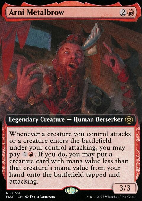 Arni Metalbrow (Extended Art) [March of the Machine: The Aftermath]